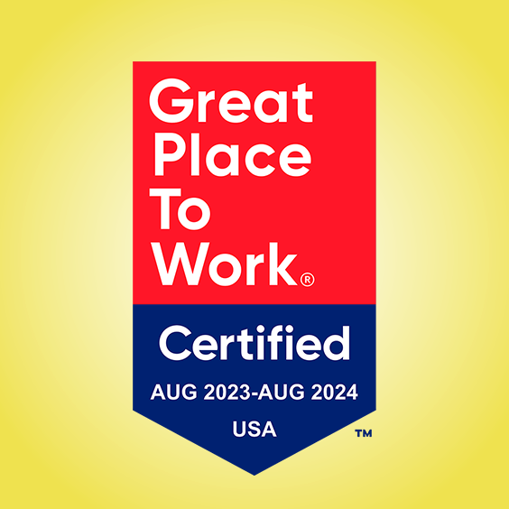 Bluedog Design 2023 Great Place to Work Certification Badge